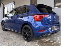 Usata VW Polo R-line 110 CV (80 kW) 2023 Blu Utilitaria