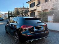 Usata Mercedes A180 Progressive 136 CV (100 kW) 2021 Nero Berlina