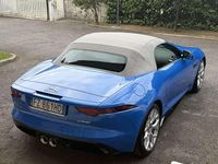Usata Jaguar F-Type R-Dynamic 340 CV (250 kW) 2019 Blu/azzurro Cabrio