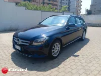 Usata Mercedes C180 Business 122 CV (89 kW) 2021 Blu Station wagon