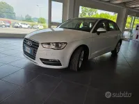 Usata Audi A3 Ambition 110 CV (80 kW) 2015 Bianco Berlina