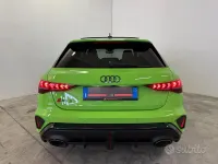 Usata Audi RS3 Ambiente 400 CV (294 kW) 2025 Verde Berlina