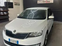 Usata Skoda Rapid Ambition 86 CV (63 kW) 2014 Bianco Utilitaria