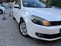 Usata VW Golf VI 105 CV (77 kW) 2010 Bianco Utilitaria