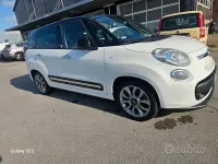 Usata Fiat 500L Living 105 CV (77 kW) 2015 Bianco Monovolume