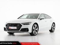 Usata Audi A7 Advanced Plus 204 CV (150 kW) 2024 Bianco ghiaccio metallizzato Berlina