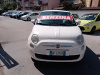 Usata Fiat 500 69 CV (50 kW) 2009 Bianco Cabrio