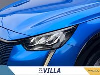 Usata Peugeot e-208 Allure 56 kW (77 CV) 2020 Blu/azzurro Utilitaria