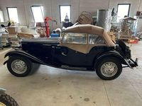 Usata MG TD 57 CV (41 kW) 1953 Nero Cabrio