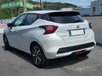 Usata Nissan Micra Tekna 90 CV (66 kW) 2018 Bianco Utilitaria