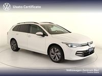 Usata VW Golf VIII Life 115 CV (84 kW) 2024 Bianco Station wagon