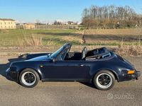 Usata Porsche 911 Carrera Cabriolet 231 CV (169 kW) 1985 Blu Cabrio