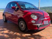 Usata Fiat 500 Lounge 69 CV (50 kW) 2010 Rosso Berlina
