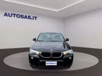 Usata BMW X3 Advantage 190 CV (139 kW) 2017 Nero SUV