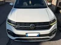 Usata VW T-Cross R-line 110 CV (80 kW) 2021 Bianco SUV