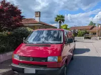 Usata VW Transporter 116 CV (85 kW) 1998 Rosso Furgone