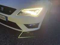 Usata Seat Leon SC FR 184 CV (135 kW) 2016 Bianco Utilitaria