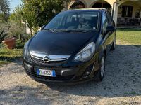 Usata Opel Corsa 75 CV (55 kW) 2014 Nero Utilitaria