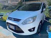 Usata Ford C-MAX Titanium 115 CV (84 kW) 2014 Bianco Monovolume
