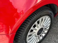 Usata Fiat 500C Lounge 95 CV (69 kW) 2011 Rosso Cabrio