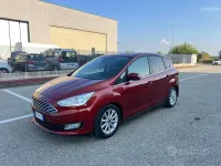 Usata Ford C-MAX Titanium 125 CV (91 kW) 2017 Rosso Monovolume