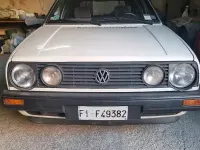 Usata VW Golf II 1986 Bianco Utilitaria