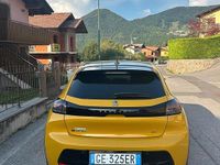Usata Peugeot 208 GT 100 kW (136 CV) 2021 Giallo Utilitaria