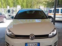 Usata VW Golf VII 110 CV (80 kW) 2015 Bianco Station wagon