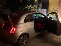 Usata Fiat 500 Lounge 95 CV (69 kW) 2012 Grigio Cabrio