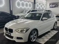 Usata BMW 116 M Sport 116 CV (85 kW) 2015 Bianco Utilitaria