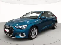 Usata Audi A3 S-Line 150 CV (110 kW) 2022 Blu atollo metallizzato Berlina