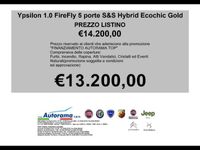 usata Lancia Ypsilon Ypsilon1.0 FireFly 5 porte S&S Hybrid Ecochic Gol