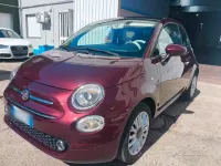 Usata Fiat 500C Lounge 95 CV (69 kW) 2018 Rosso Cabrio