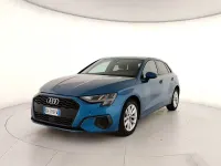 Usata Audi A3 Advanced 150 CV (110 kW) 2021 Blu Berlina