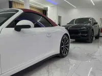Usata Porsche 911 Carrera 4S Cabriolet 400 CV (294 kW) 2014 Bianco Cabrio