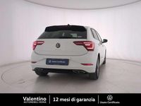 Usata VW Polo R-line 95 CV (69 kW) 2023 Bianco Utilitaria
