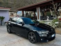 Usata BMW 118 Efficient Dynamics 136 CV (100 kW) 2018 Nero Utilitaria