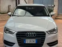Usata Audi A3 110 CV (80 kW) 2015 Bianco Berlina