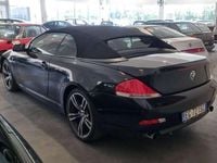 Usata BMW 630 Cabriolet 258 CV (189 kW) 2006 Nero Cabrio