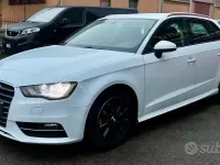 Usata Audi A3 Attraction 110 CV (80 kW) 2014 Bianco Berlina