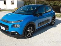 Usata Citroën C3 Shine 101 CV (74 kW) 2019 Blu Utilitaria