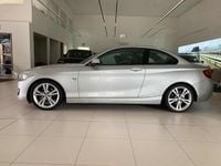 Usata BMW 220 Sport Line 184 CV (135 kW) 2014 Argento Coupé
