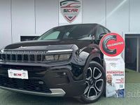 Usata Jeep Avenger Summit 101 CV (74 kW) 2023 Nero SUV
