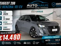 Usata Peugeot 208 101 CV (74 kW) 2025 Grigio Utilitaria