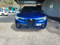 Usata Alfa Romeo Stelvio Super 210 CV (154 kW) 2018 Blu SUV