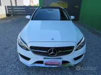 Usata Mercedes C220 AMG 170 CV (125 kW) 2016 Bianco Station wagon