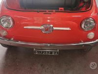 Usata Fiat 500 1960 Rosso Utilitaria