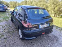 Usata Peugeot 206 68 CV (50 kW) 2006 Nero Berlina