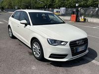 Usata Audi A3 Business 110 CV (80 kW) 2015 Bianco Berlina