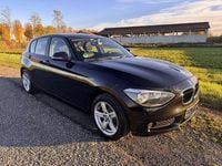 Usata BMW 116 Sport Line 136 CV (100 kW) 2012 Nero Utilitaria